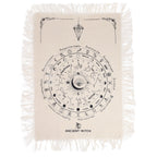 Ancient Witch All Seeing Eye Pendulum Cloth - Natural & Black – view 2