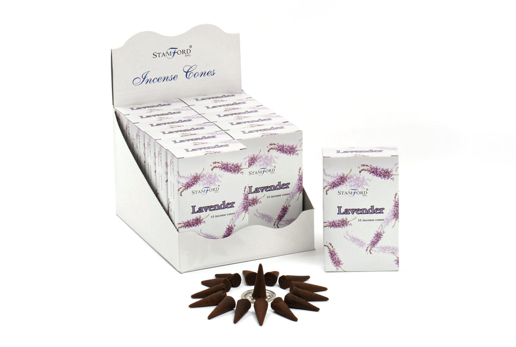 Stamford Lavender Incense Cones – view 2