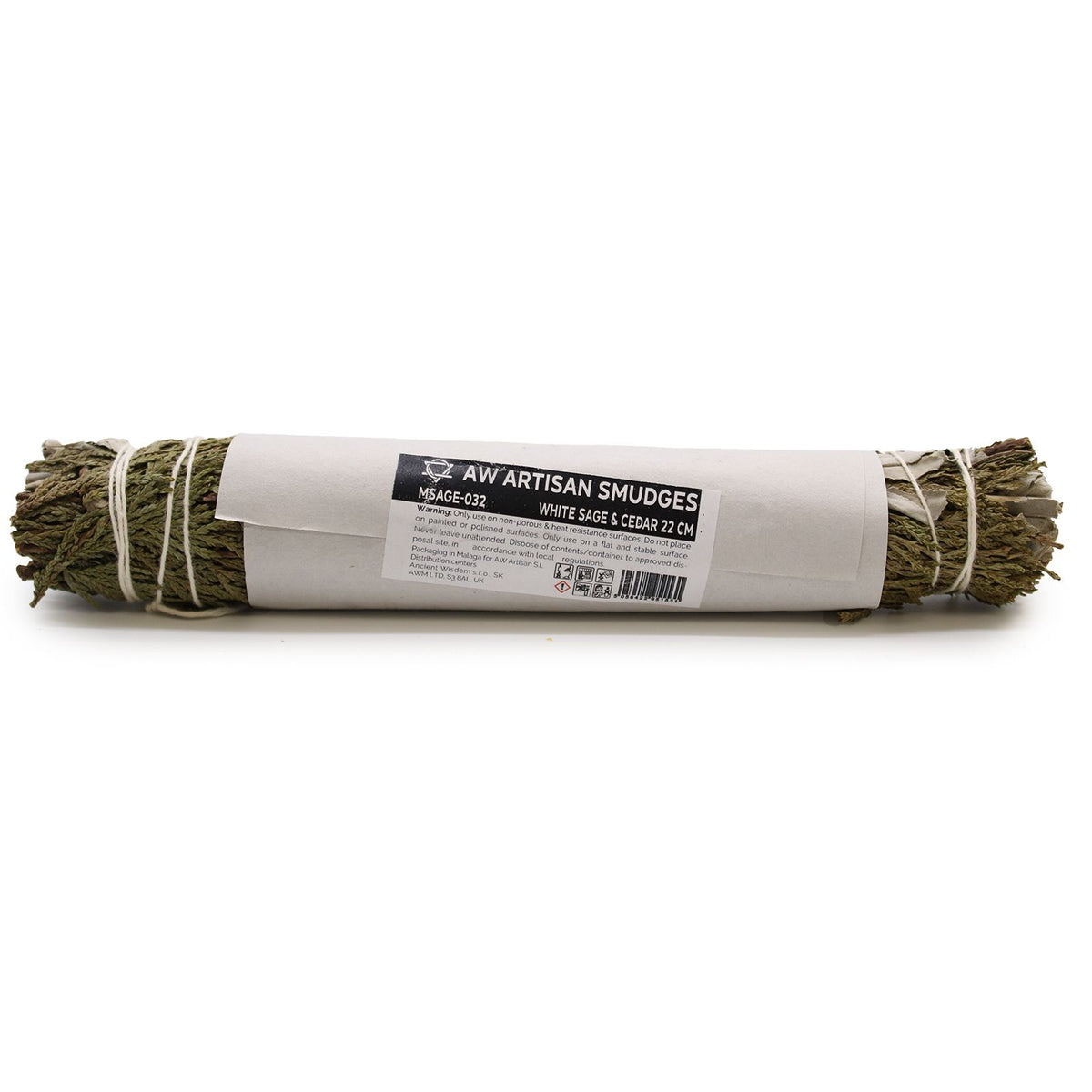 White Sage & Cedar Smudge Stick 22 cm