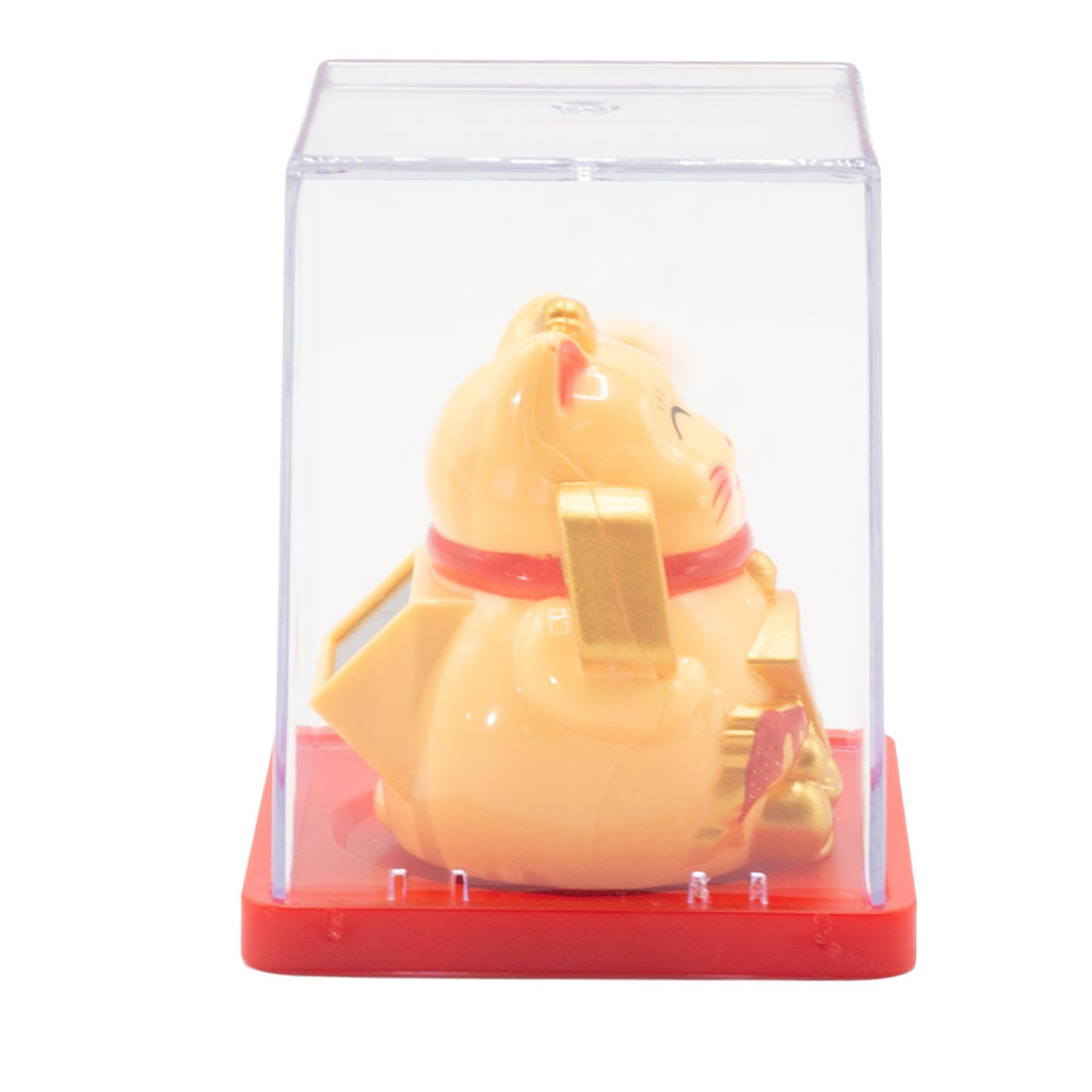 Mini Solar Money Cat in Display Box - Yellow – view 8
