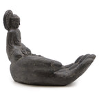 Buddha and Hand Incense Burner in Black