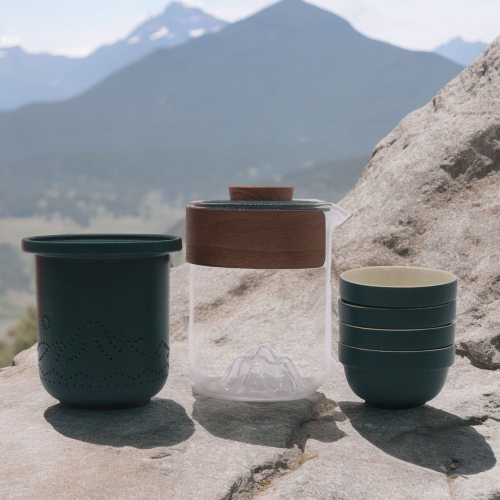 Travel Mountain Teapot Set - Four Friends Travel Pack – view 5
