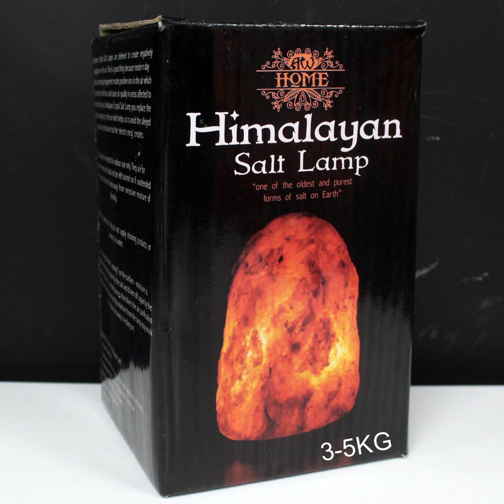 Natural Himalayan Salt Lamp with Base, 3-5 kg – view 2