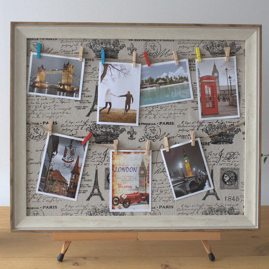 Large DIY Peg Photo Frame - Paris Design