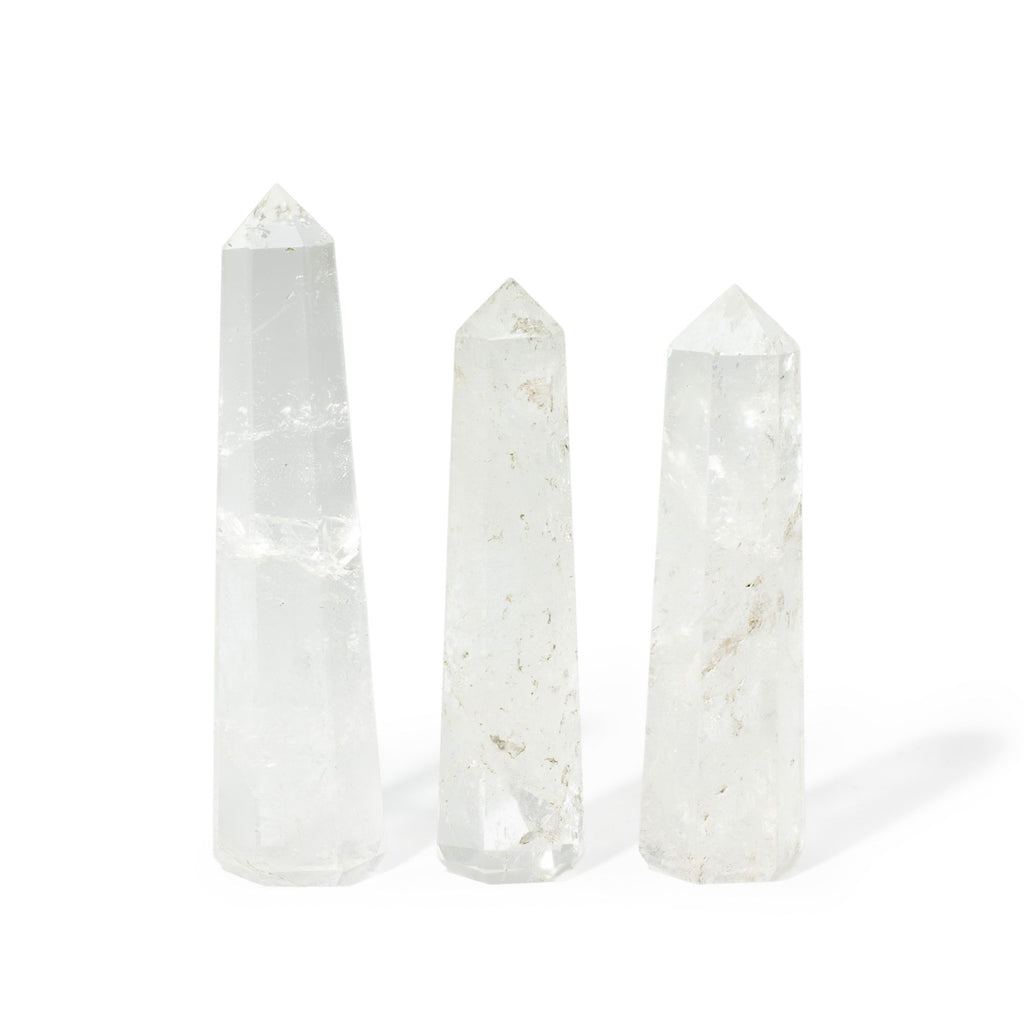Clear Quartz Six Face Obelisk Point approx 11cm