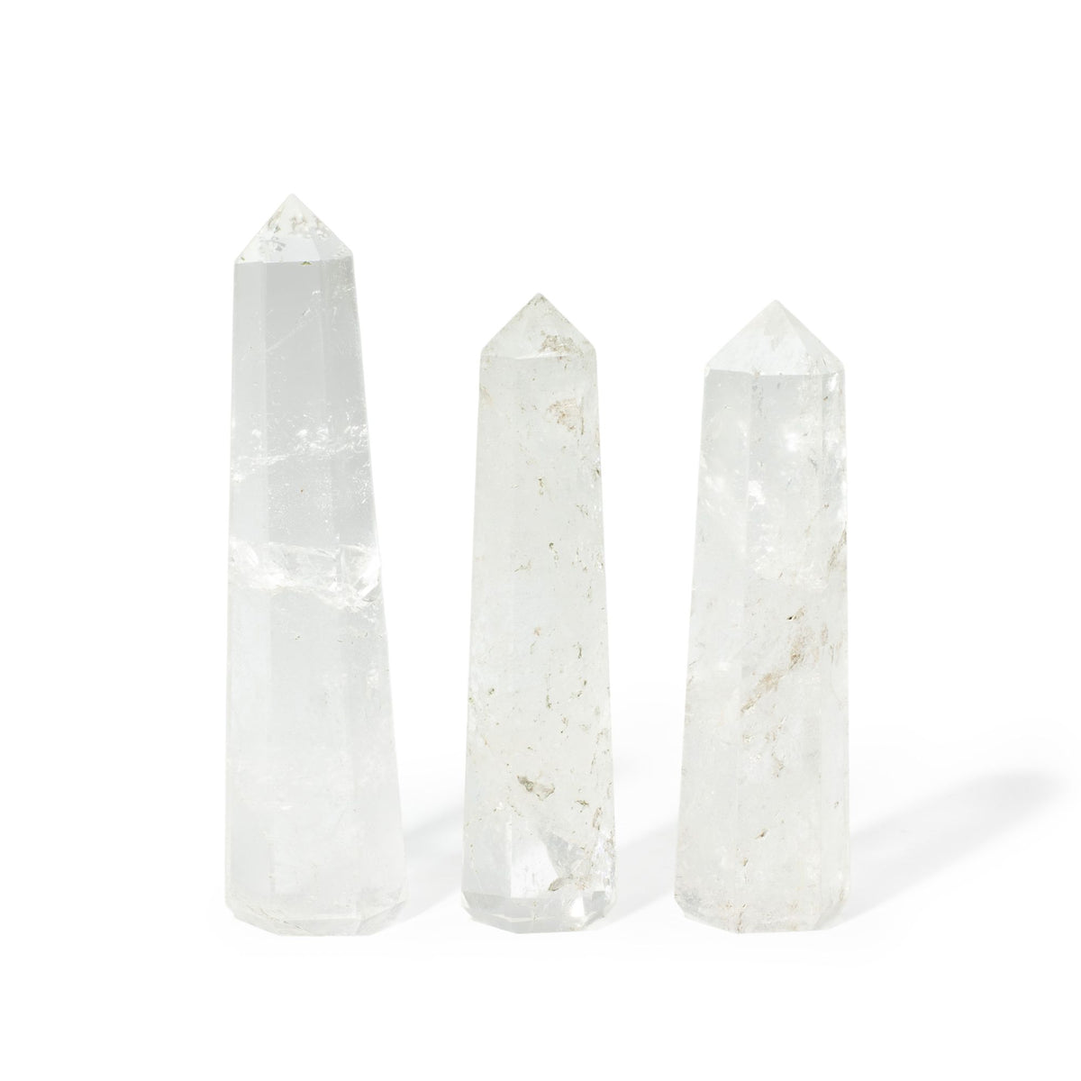 Clear Quartz Six Face Obelisk Point approx 11cm