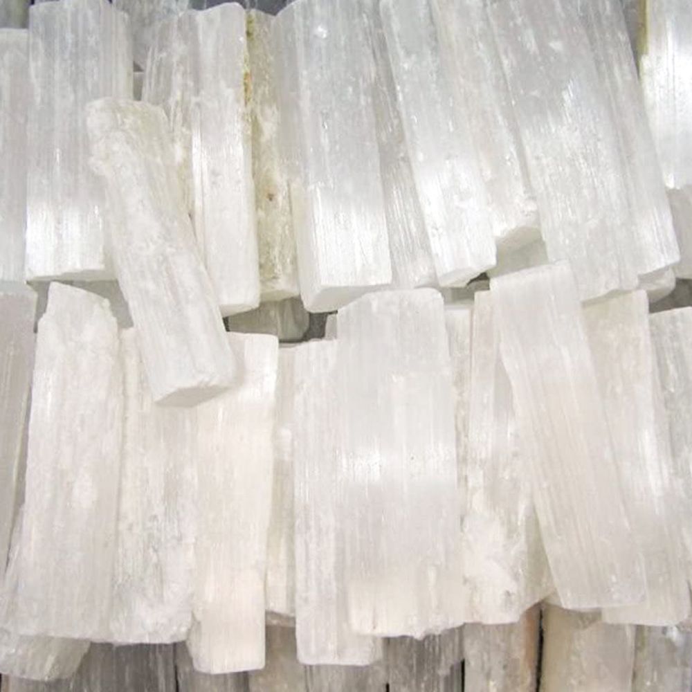 Raw Selenite Stick - Natural Crystal 7-10 cm – view 5