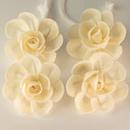 Sola Wood Lotus Diffuser Flowers on String, Large, Set of 4 – view 7