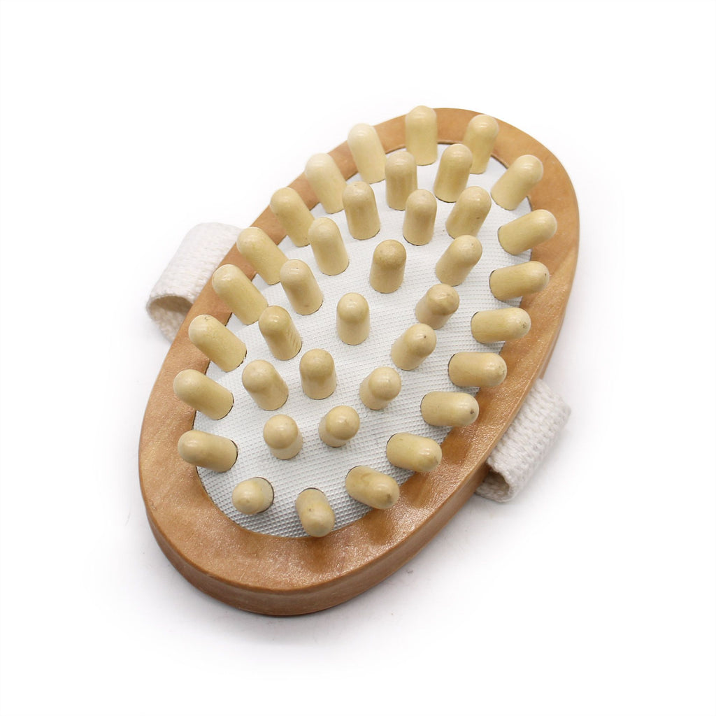 Wooden Hand Massager with Rubber Rollers – view 3