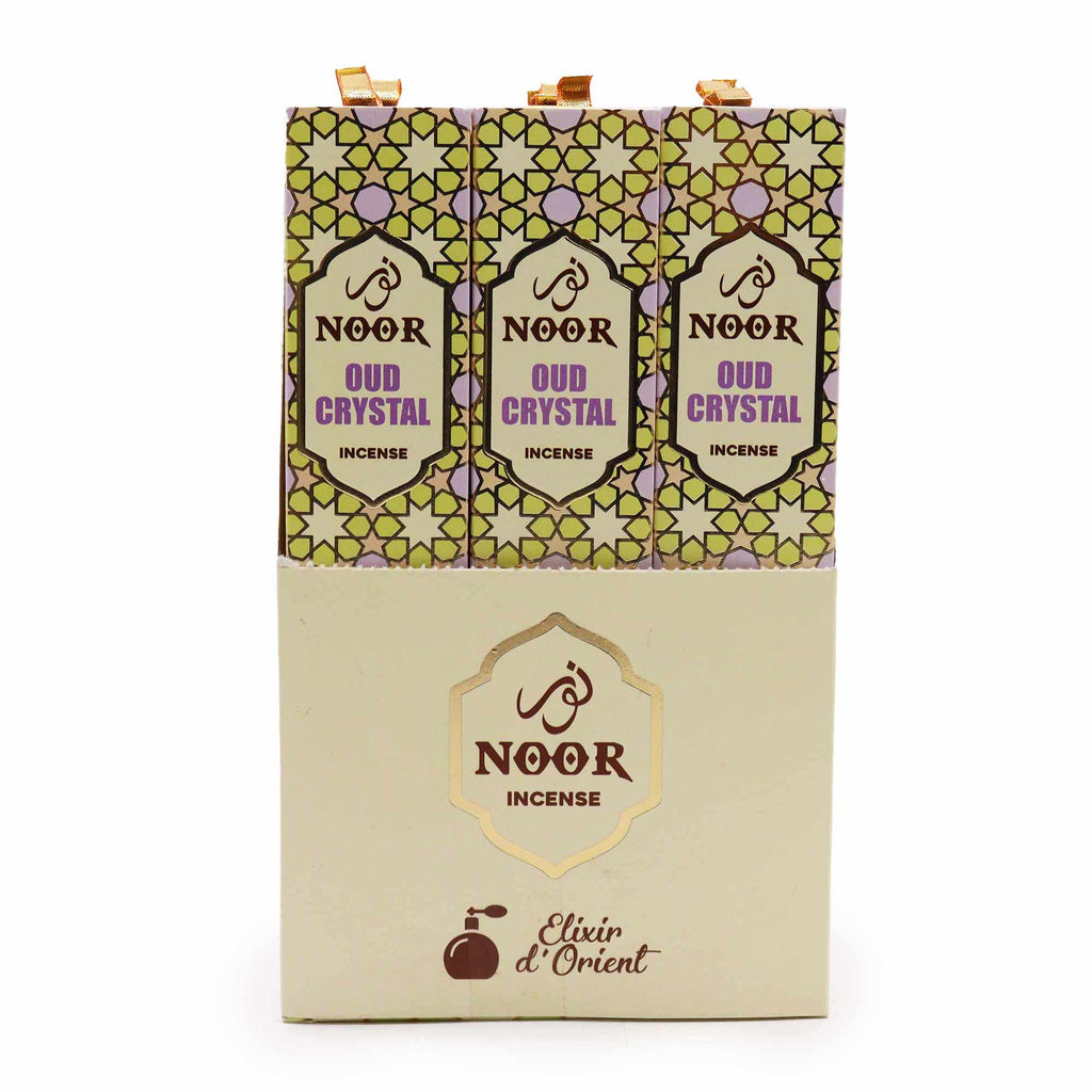 Noor Oud Incense Sticks - Crystal