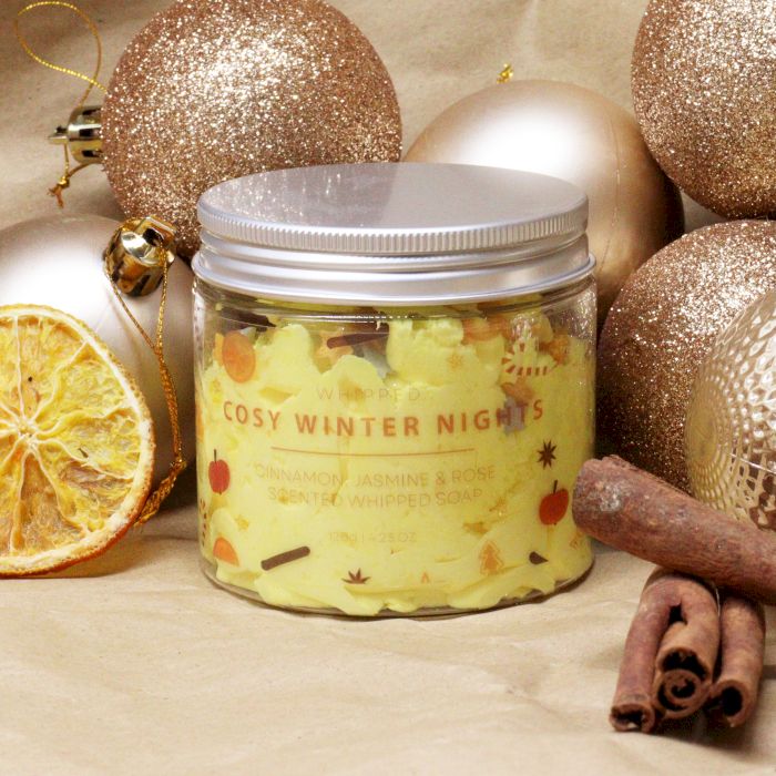 Cosy Winter Nights Whipped Cream Soap 120g – view 4