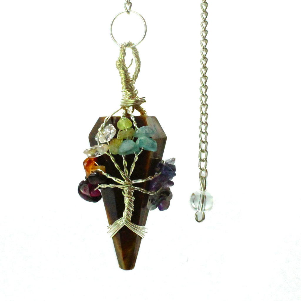 Magic Pendulum - Seven Chakra Tigereye – view 3