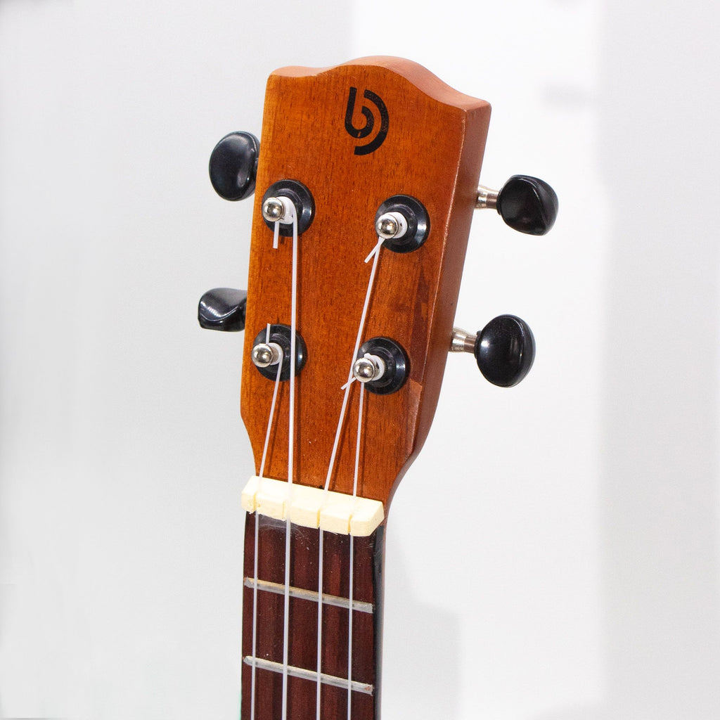 Decorative Ukulele in Orange Sunburst Finish, 4 String – view 6