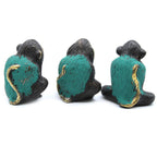 Brass See No Evil Monkey Set of 3 – view 3