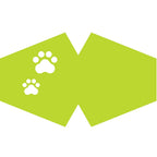 Reusable Fashion Face Covering - Pet Feet Print (Adult) – view 3
