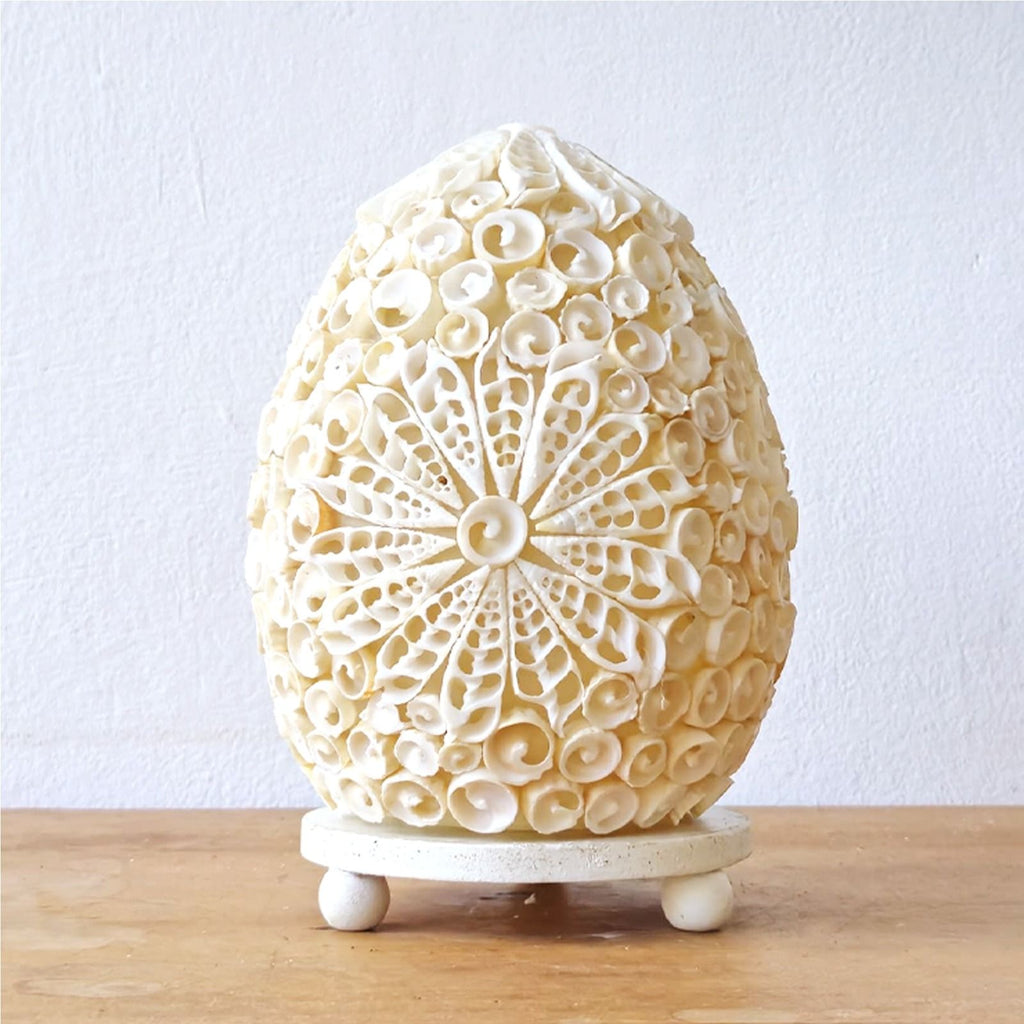 Boho Seashell Lamp - Cut Art Oval, 15cm