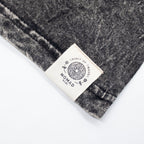 Nomad Sari Stonewashed T-Shirt - Compass of Life - Charcoal - Small – view 3