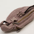 Cotton Hemp Style Belt (or Fanny) Bag - Wine