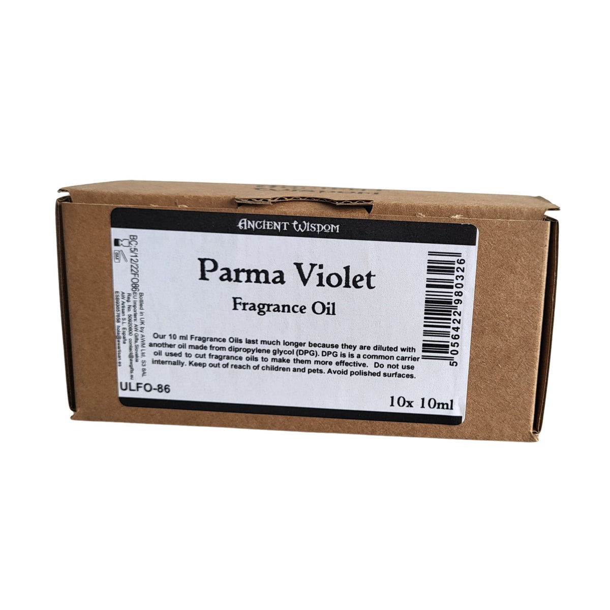 Parma Violet Fragrance Oil 10 ml – Pack of 10 Bottles – view 5