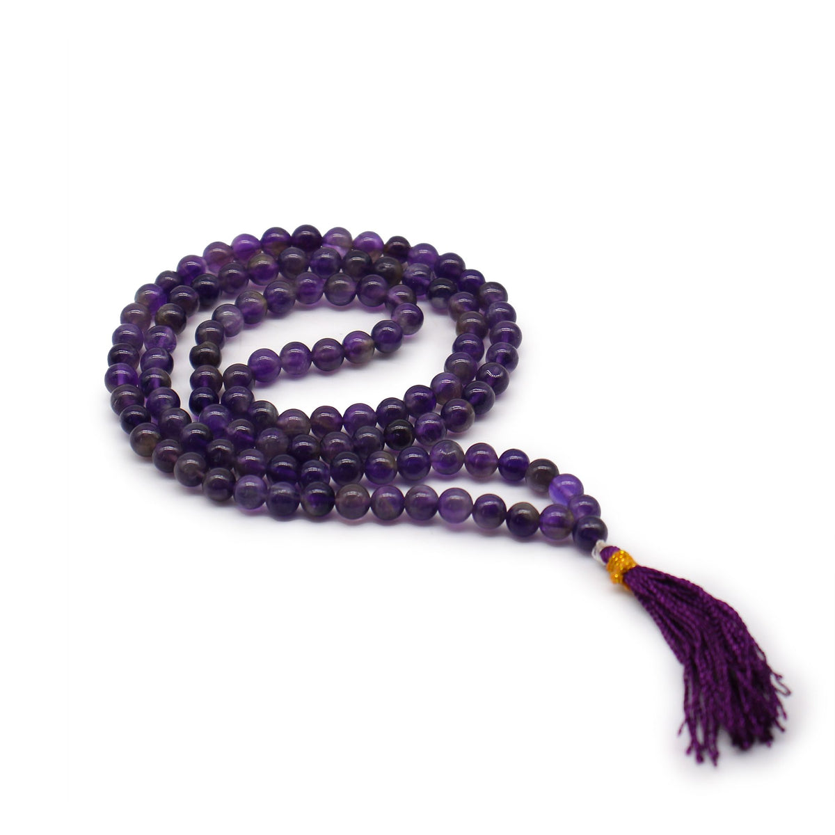 108 Bead Mala - Amethyst – view 6