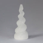 Selenite Spiral Tower - 10 cm – view 4