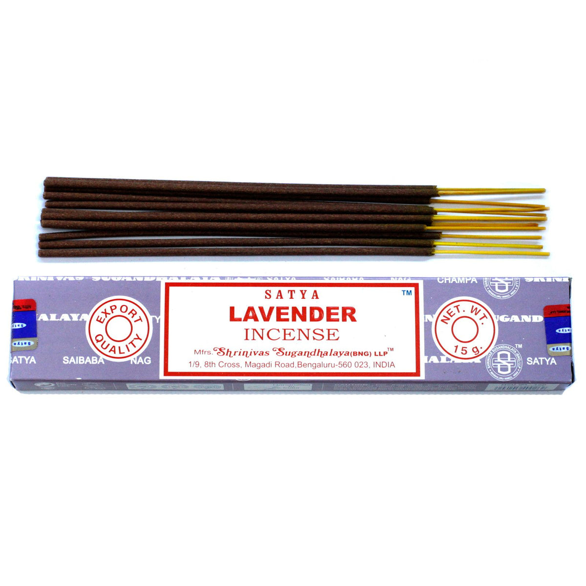 Satya Lavender Incense Sticks – view 2