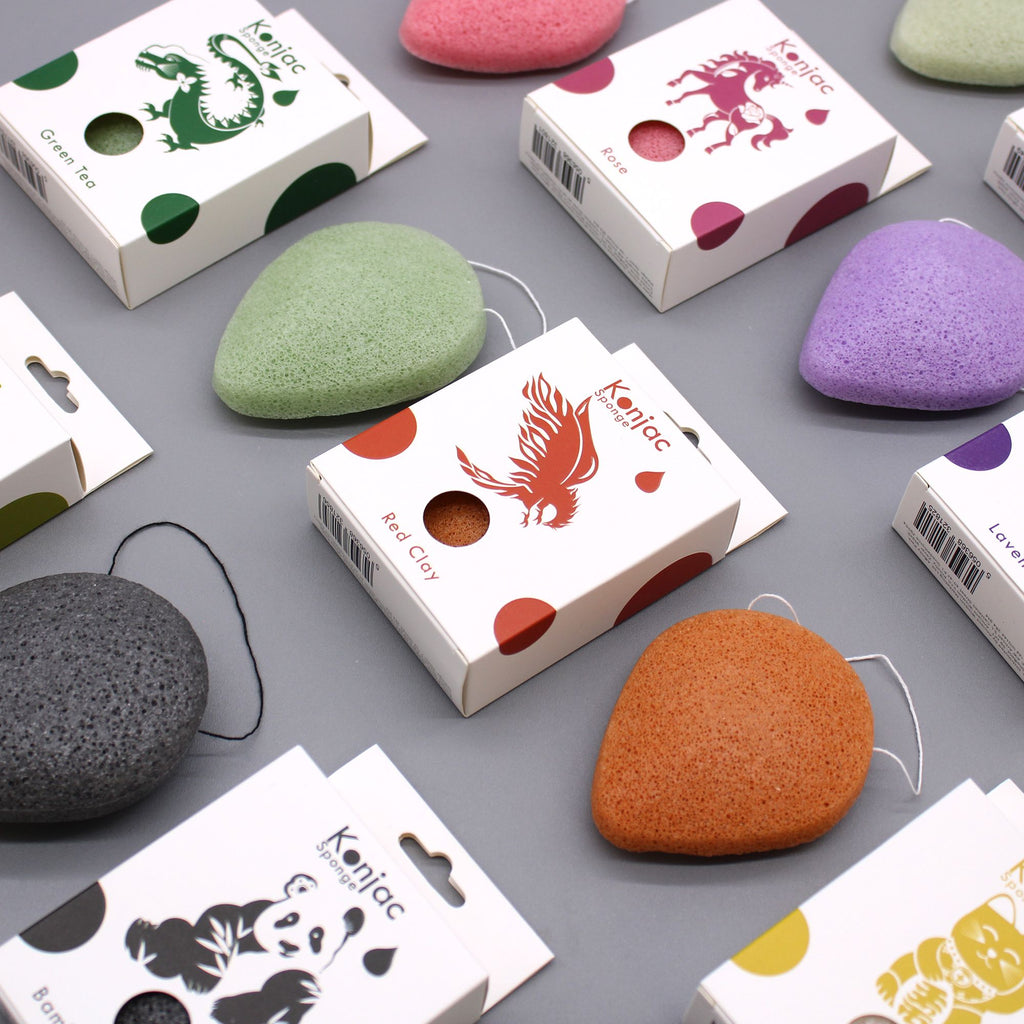 Teardrop Konjac Sponge - Rose – view 3