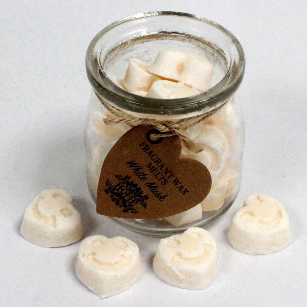 Soy Wax Melts Jar - White Musk, 16 Hearts – view 2