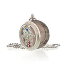 Aromatherapy Diffuser Necklace - Hamsa Chakra 30mm – view 3