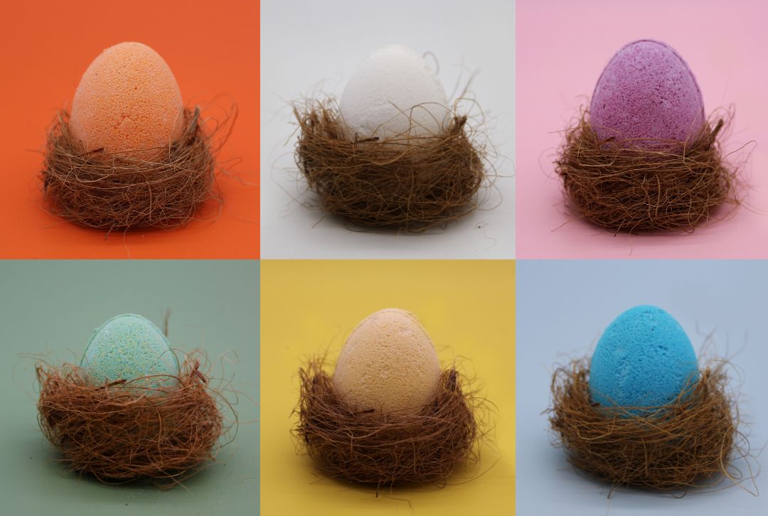 Bath Eggs - Cherry, Pack of 6 – view 4