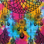 Single Cotton Bedspread & Wall Hanging - Dreamcatcher 130x200cm – view 2