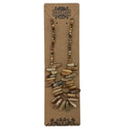 Map Stone (African Turquoise) Longstone Necklace – view 3