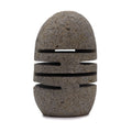 Riverstone Candle Holder - Standing Stone Cut 9x20cm
