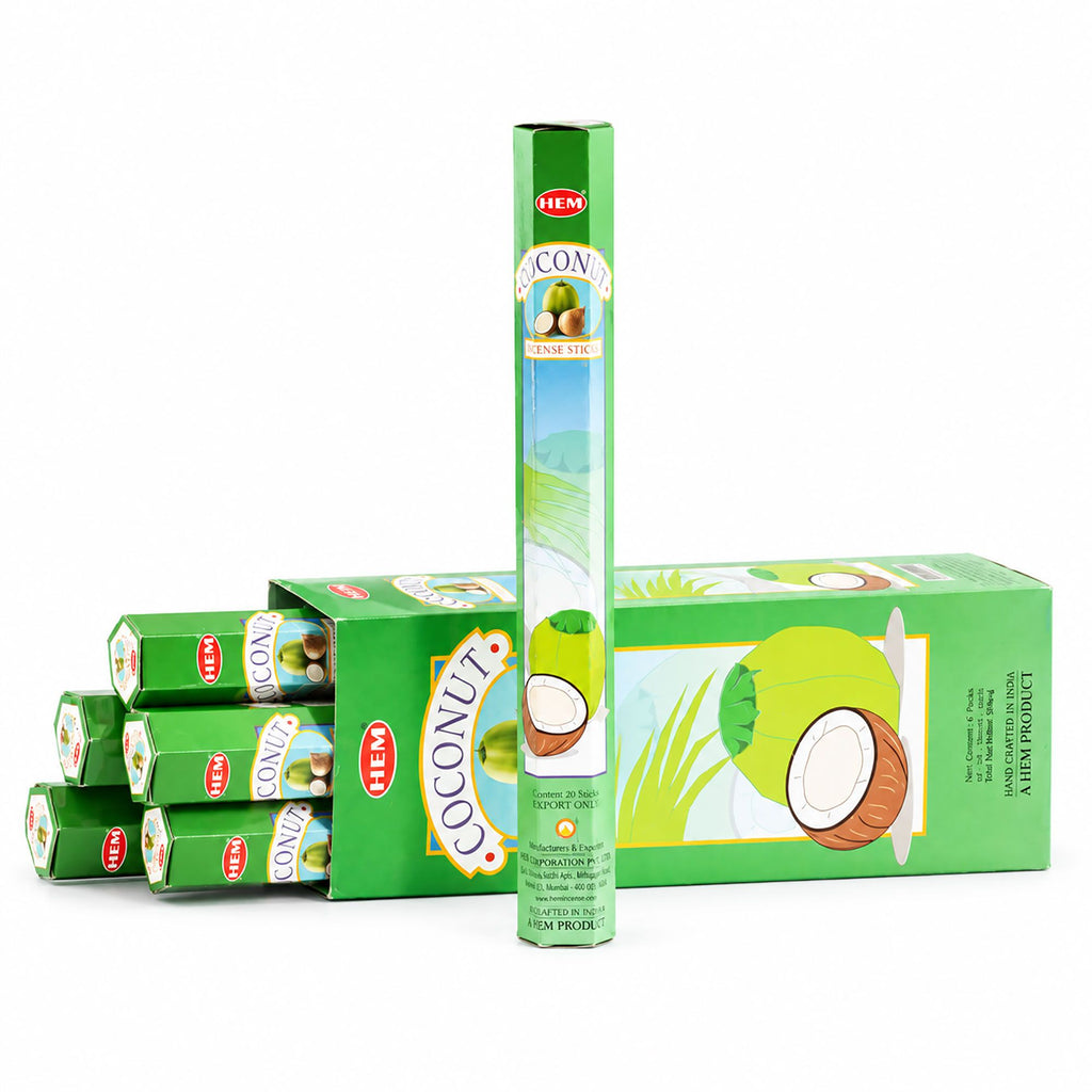 HEM Coconut Hexagonal Incense Sticks