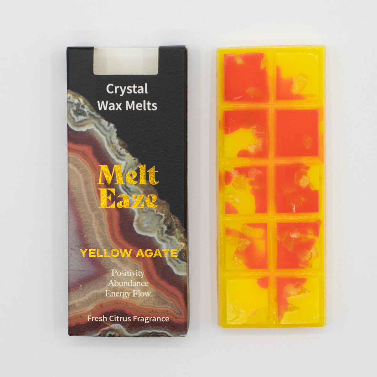 Yellow Agate Wax Melts 50g - Fresh Citrus – view 9