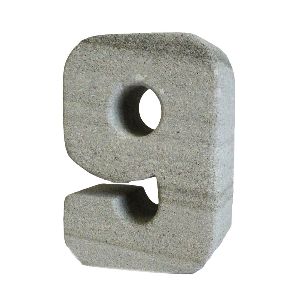 Number 9 Granite Candle Holder – view 2