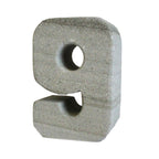 Number 9 Granite Candle Holder – view 2
