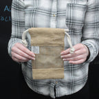 Medium Jute Window Bag 20x12cm – view 3
