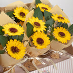Two Sunflower Soap Flower Bouquet – view 3