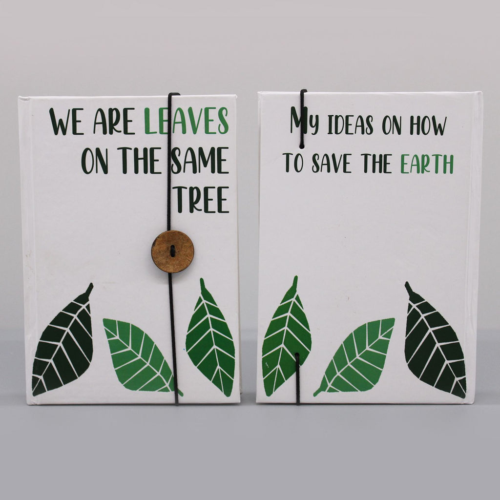 Small Notebook with Strap - Leaves on the Same Tree – view 4