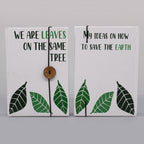 Small Notebook with Strap - Leaves on the Same Tree – view 4