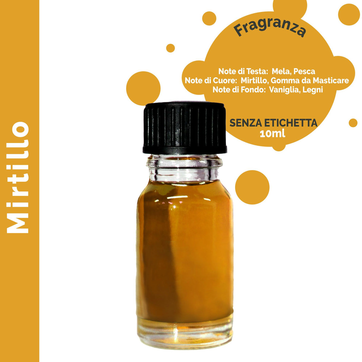 Blueberry Fragrance Oil 10 ml – Plain Bottle