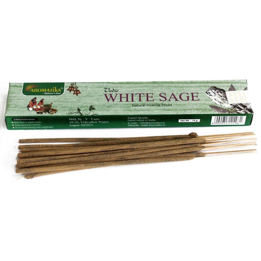 Aromatika Vedic Incense Sticks - White Sage – view 3