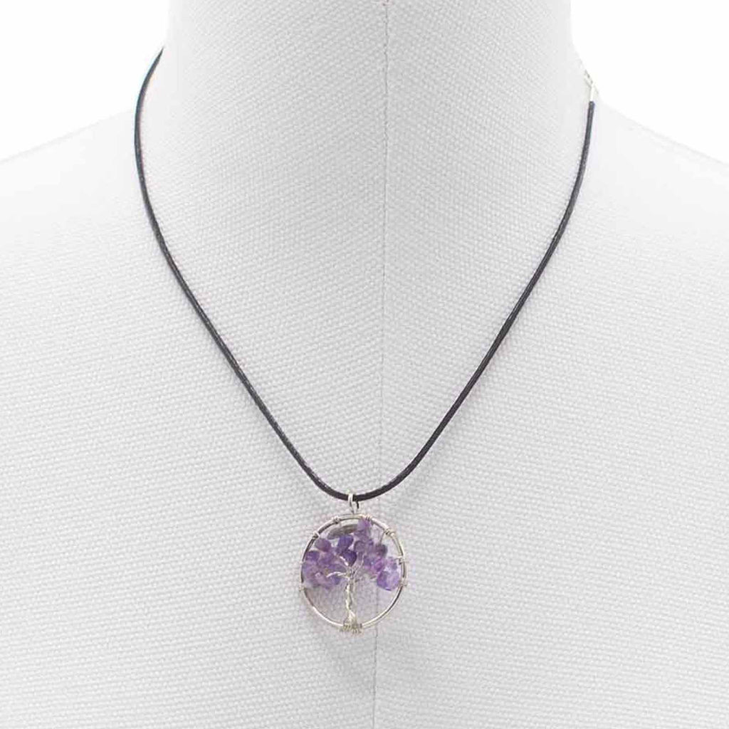 Tree of Life Pendant - Amethyst – view 3
