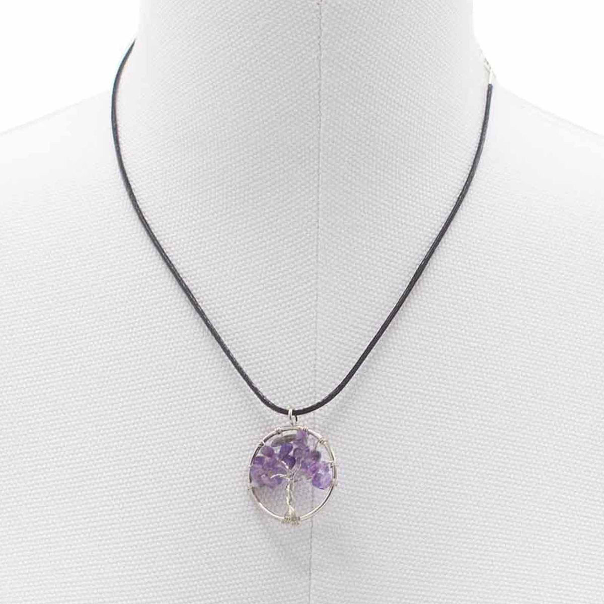 Tree of Life Pendant - Amethyst – view 3