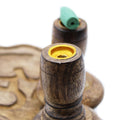 Small Mango Wood Backflow Burner - Ohm