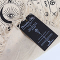 Ancient Witch All Seeing Eye Pendulum Cloth - Natural & Black