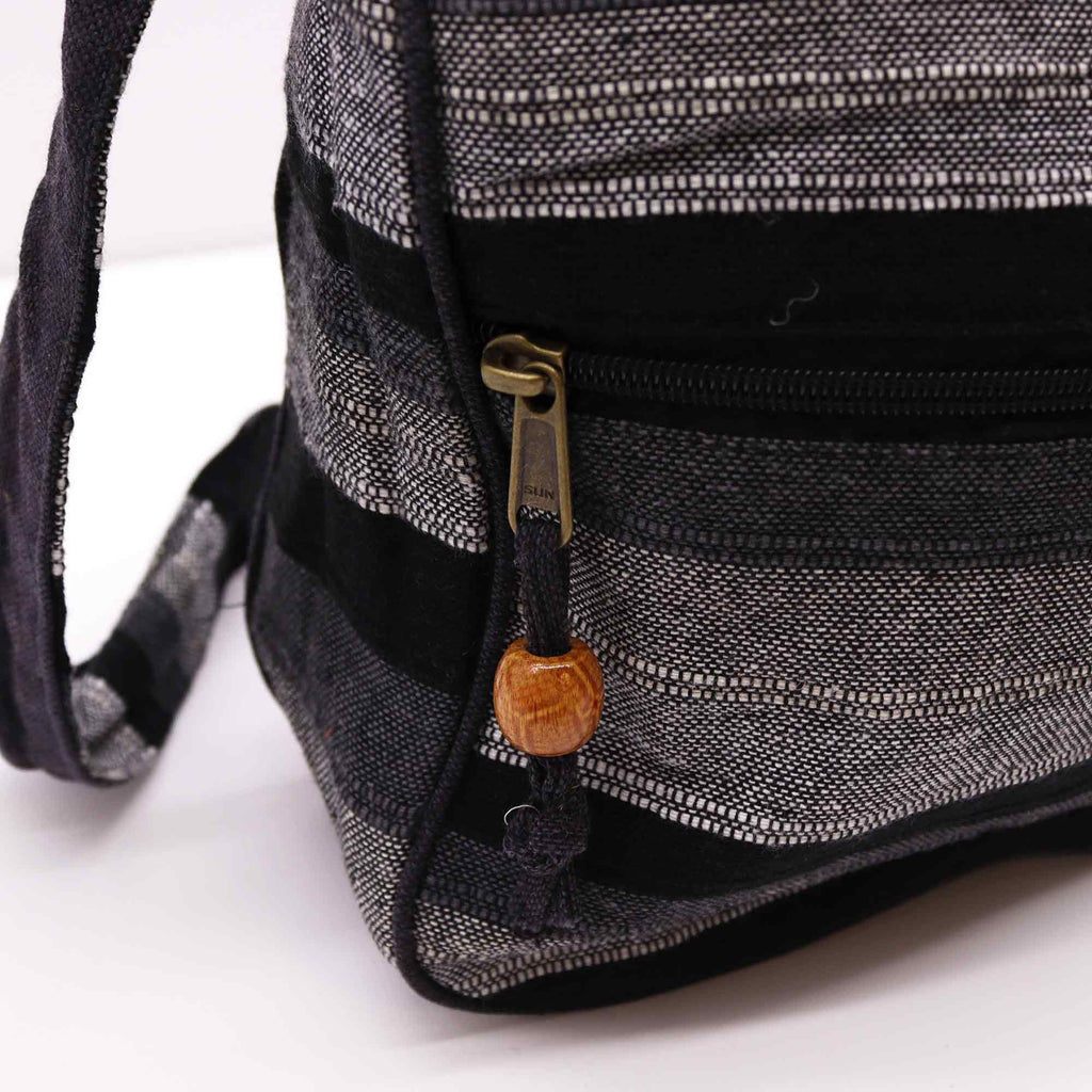 Large Nepal Sling Bag - Mountain Granite, Adjustable Strap – view 2