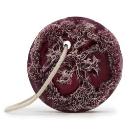 Fruity Scrub Soap on a Rope - Purple Grape – view 4