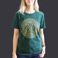 Nomad Sari Stonewashed T-Shirt - Chakra - Green - Small